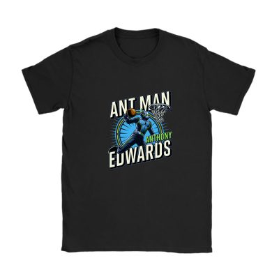 Anthony Edwards Nba Player Nba T Shirt Minnesota Antman Young Star Vintage Graphic Unisex T-Shirt Cotton Tee TAT6399