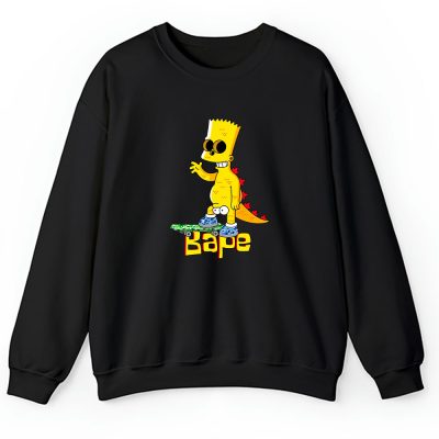 Bart Simpson Bape Brand Unisex Sweatshirt TAS5410