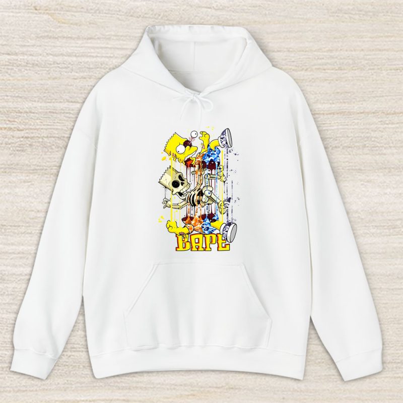 Bart Simpson Bape Unisex Hoodie TAH5408