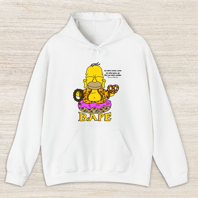 Bart Simpson Bape Unisex Hoodie TAH5411