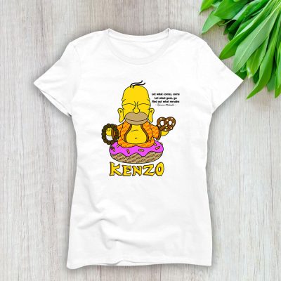 Bart Simpson Kenzo Brand Lady Shirt Women Tee TLT5306