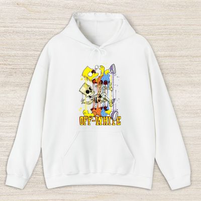 Bart Simpson Offwhite Unisex Hoodie TAH5417