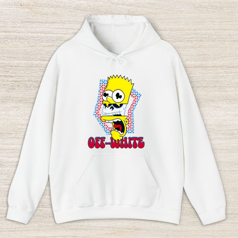 Bart Simpson Offwhite Unisex Hoodie TAH5418