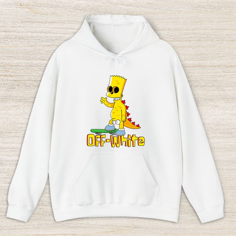 Bart Simpson Offwhite Unisex Hoodie TAH5419