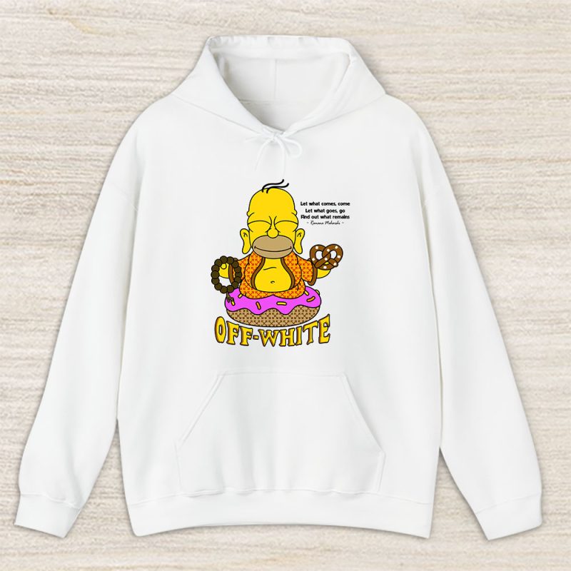 Bart Simpson Offwhite Unisex Hoodie TAH5420