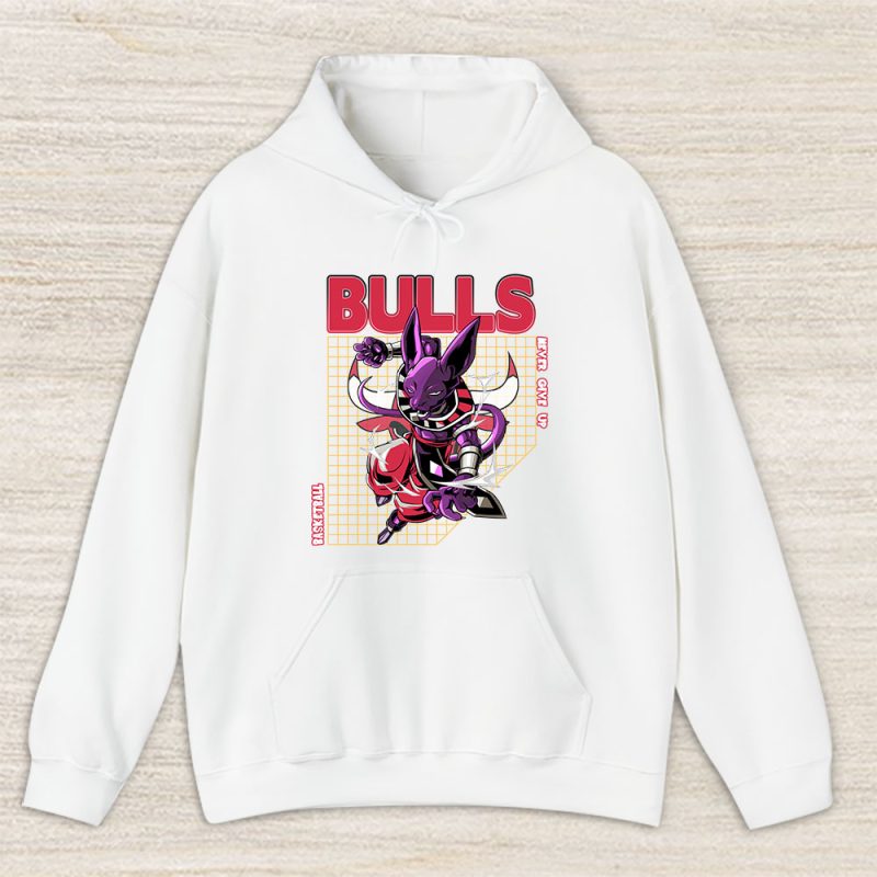 Beerus X Dragon Ball X Chicago Bulls Team X NBA X Basketball Unisex Hoodie TAH6046