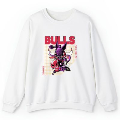 Beerus X Dragon Ball X Chicago Bulls Team X NBA X Basketball Unisex Sweatshirt TAS6046