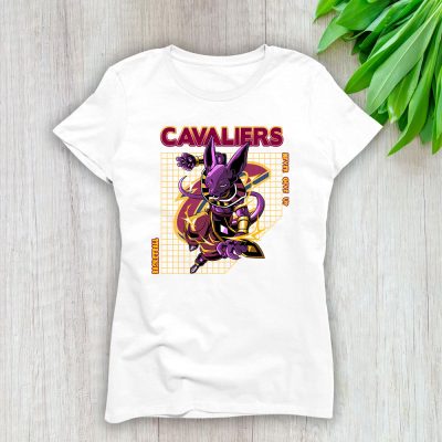 Beerus X Dragon Ball X Cleveland Cavaliers Team X NBA X Basketball Lady Shirt Women Tee TLT5937