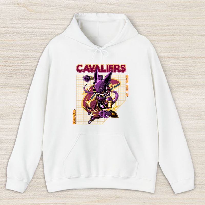 Beerus X Dragon Ball X Cleveland Cavaliers Team X NBA X Basketball Unisex Hoodie TAH6047