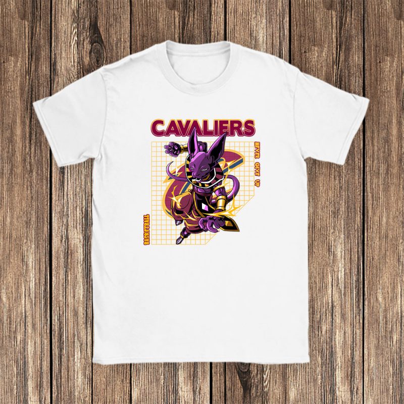 Beerus X Dragon Ball X Cleveland Cavaliers Team X NBA X Basketball Unisex T-Shirt TAT6047