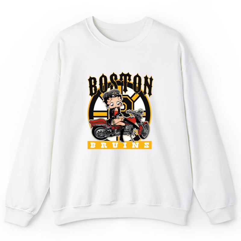 Betty Boop X Boston Bruins Team X NHL X Hockey Fan Unisex Sweatshirt TAS6720