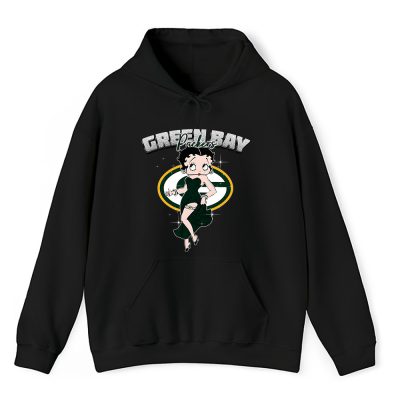 Betty Boop X Green Bay Packers Team X NFL X American Football Unisex Hoodie TAH5707