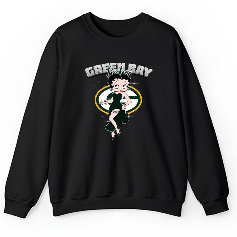 Betty Boop X Green Bay Packers Team X NFL X American Football Unisex Sweatshirt TAS5707