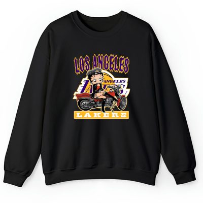 Betty Boop X Los Angeles Lakers Team X NBA X Basketball Unisex Sweatshirt TAS6705