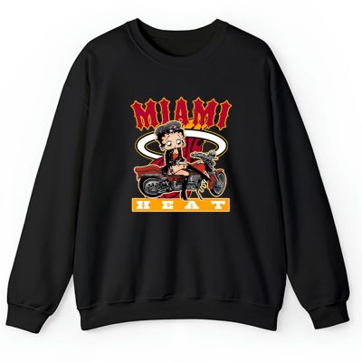 Betty Boop X Miami Heat Team X NBA X Basketball Unisex Sweatshirt TAS6707