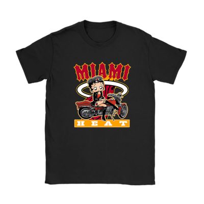 Betty Boop X Miami Heat Team X NBA X Basketball Unisex T-Shirt Cotton Tee TAT6707