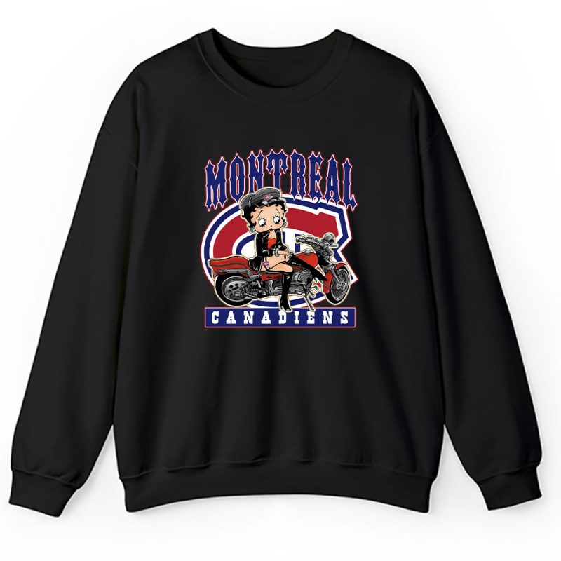 Betty Boop X Montreal Canadiens Team X NHL X Hockey Fan Unisex Sweatshirt TAS6728