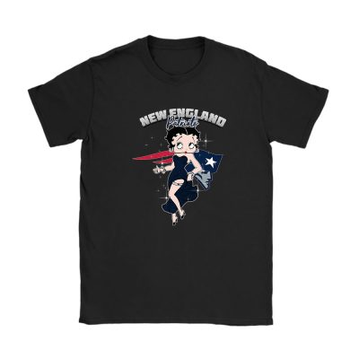 Betty Boop X New England Patriots Team X NFL X American Football Unisex T-Shirt TAT5708