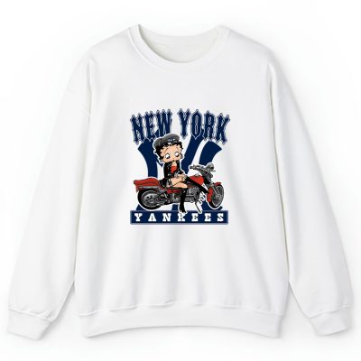 Betty Boop X New York Yankees Team X MLB X Baseball Fans Unisex Sweatshirt TAS6690