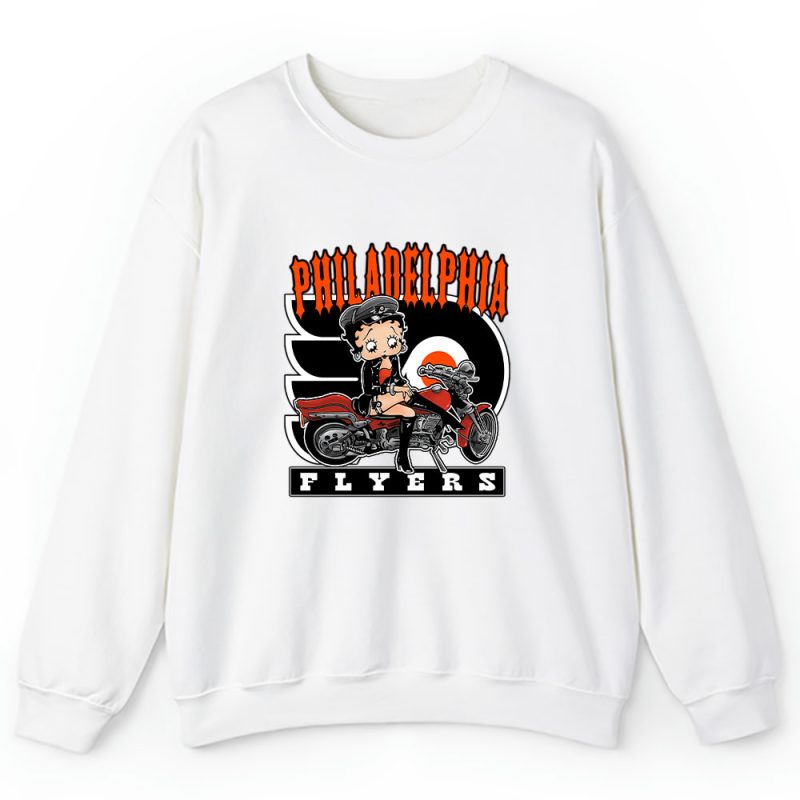 Betty Boop X Philadelphia Flyers Team X NHL X Hockey Fan Unisex Sweatshirt TAS6732