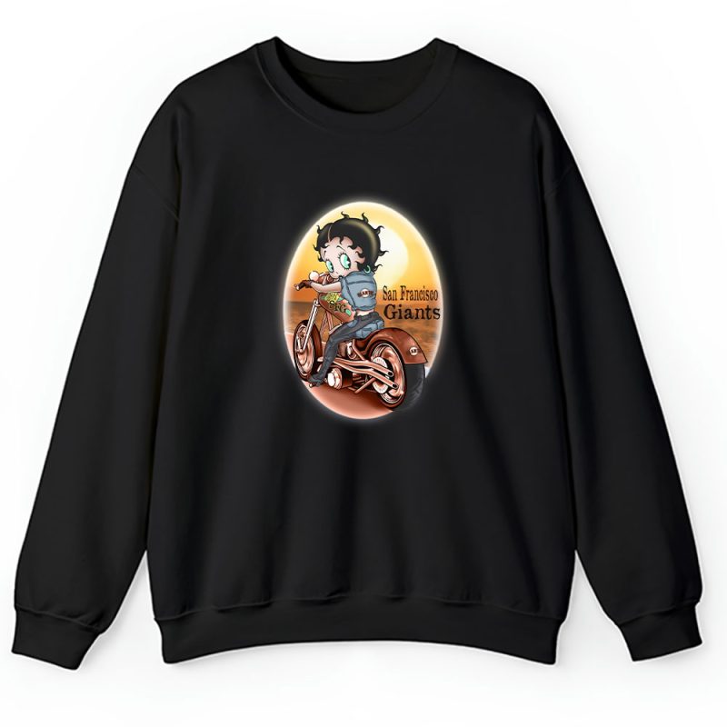 Betty Boop X San Francisco Giants Team X MLB X Baseball Fans Unisex Sweatshirt TAS6693