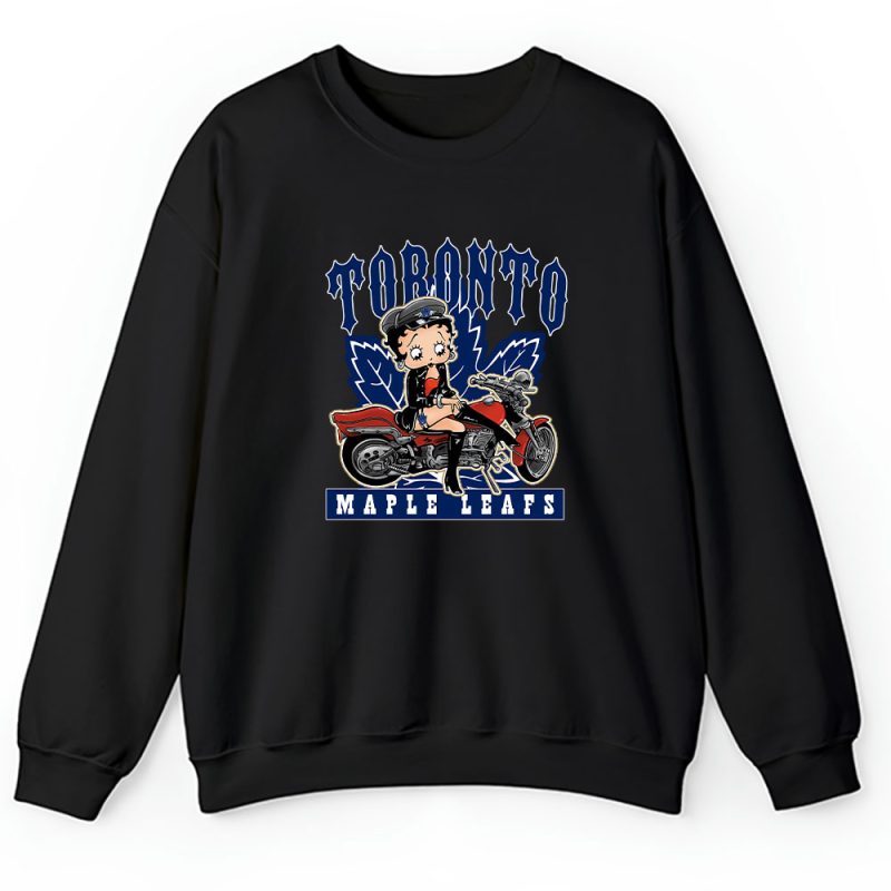 Betty Boop X Toronto Maple Leafs Team X NHL X Hockey Fan Unisex Sweatshirt TAS6736