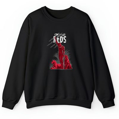 Black Panther MLB Cincinnati Reds Unisex Sweatshirt TAS6953