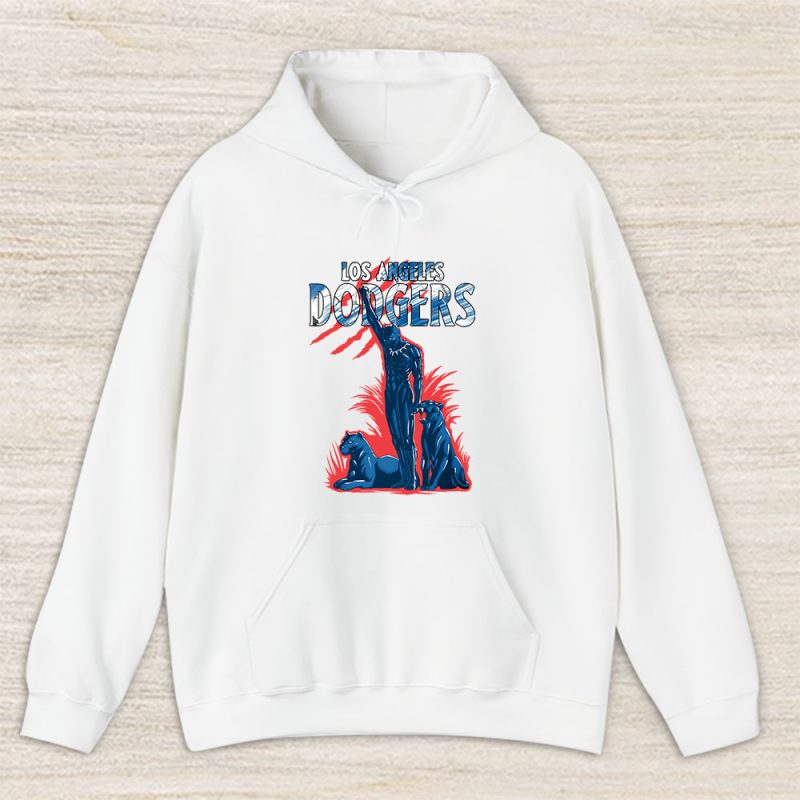 Black Panther MLB Los Angeles Dodgers Unisex Hoodie TAH6969