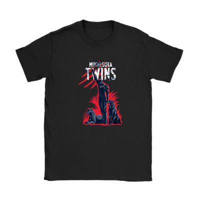 Black Panther MLB Minnesota Twins Unisex T-Shirt Cotton Tee TAT6974