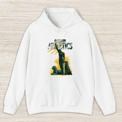 Black Panther MLB Oakland Athletics Unisex Hoodie TAH6982