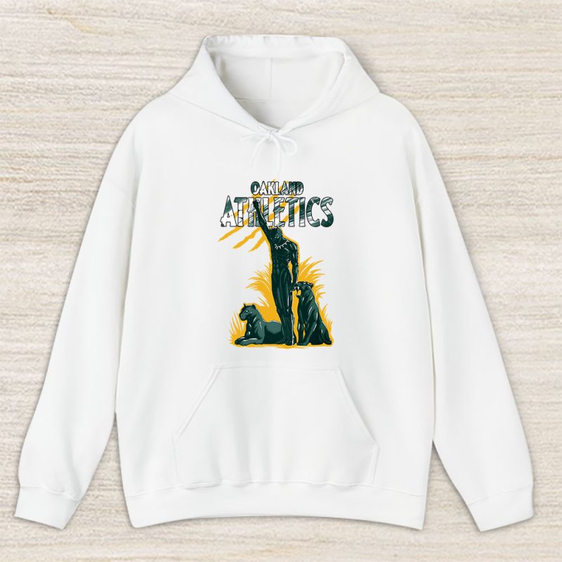 Black Panther MLB Oakland Athletics Unisex Hoodie TAH6982