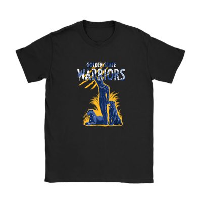 Black Panther NBA Golden State Warriors Unisex T-Shirt Cotton Tee TAT8035