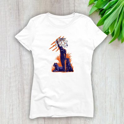 Black Panther NBA Phoenix Suns Lady T-Shirt Women Tee LTL8113