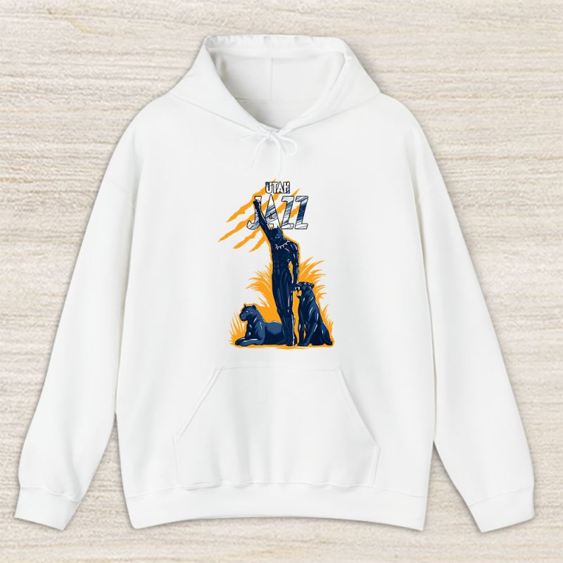 Black Panther NBA Utah Jazz Unisex Hoodie TAH8143