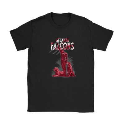 Black Panther NFL Atlanta Falcons Unisex T-Shirt Cotton Tee TAT6942