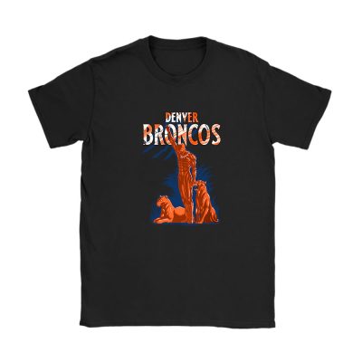 Black Panther NFL Denver Broncos Unisex T-Shirt Cotton Tee TAT6955