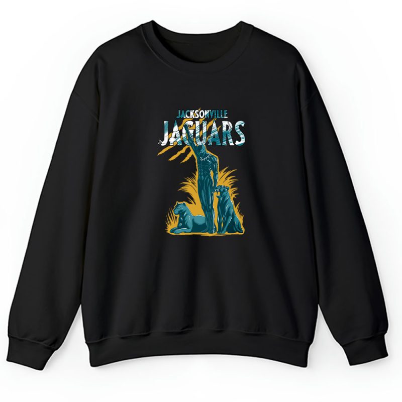 Black Panther NFL Jacksonville Jaguars Unisex Sweatshirt TAS6963