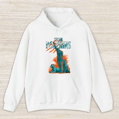 Black Panther NFL Miami Dolphins Unisex Hoodie TAH6972