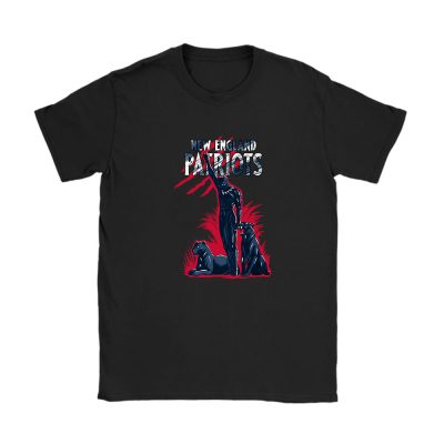 Black Panther NFL New England Patriots Unisex T-Shirt Cotton Tee TAT6979