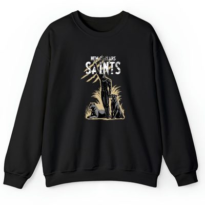 Black Panther NFL New Orleans Saints Unisex Sweatshirt TAS6980