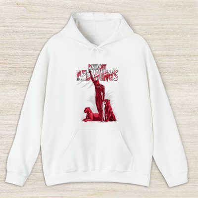 Black Panther NHL Detroit Red Wings Unisex Hoodie TAH8028