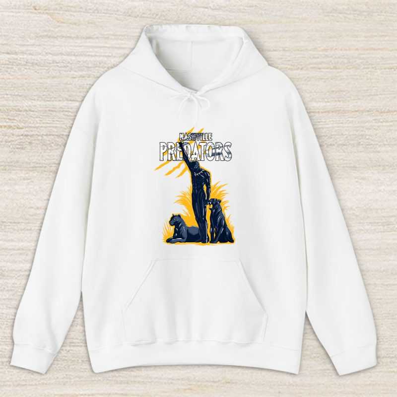 Black Panther NHL Nashville Predators Unisex Hoodie TAH8089