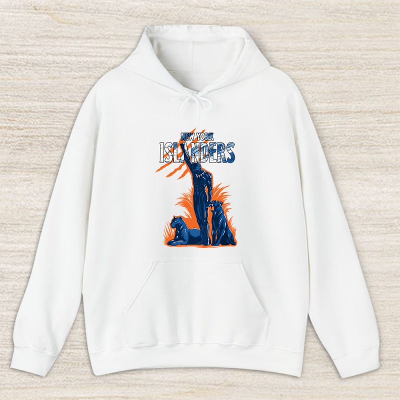 Black Panther NHL New York Islanders Unisex Hoodie TAH8080