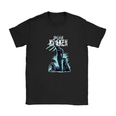 Black Panther NHL Seattle Kraken Unisex T-Shirt Cotton Tee TAT8123