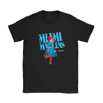 Black Widow MLB Miami Marlins Unisex T-Shirt Cotton Tee TAT8069