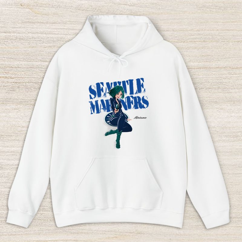 Black Widow MLB Seattle Mariners Unisex Hoodie TAH8124