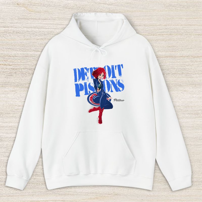 Black Widow NBA Detroit Pistons Unisex Hoodie TAH8022