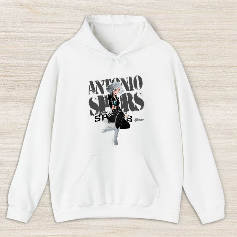 Black Widow NBA San Antonio Spurs Unisex Hoodie TAH8126