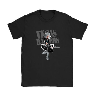 Black Widow NFL Las Vegas Raiders Unisex T-Shirt Cotton Tee TAT8058