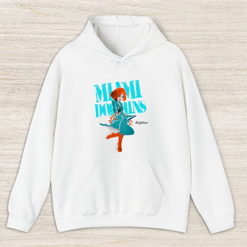 Black Widow NFL Miami Dolphins Unisex Hoodie TAH8064